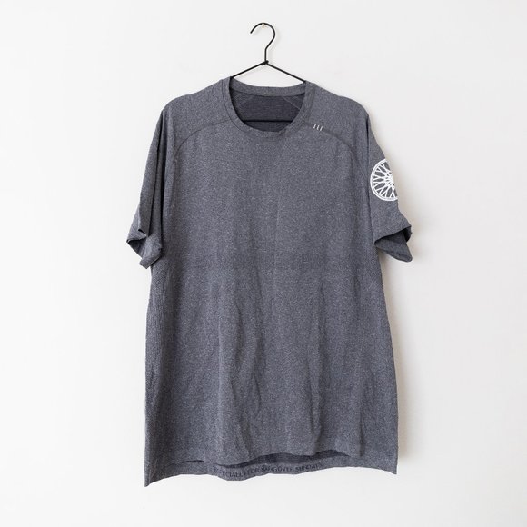 lululemon athletica Other - Lululemon Athletica Metal Vent Tech SoulCycle Gray Short Sleeve Shirt